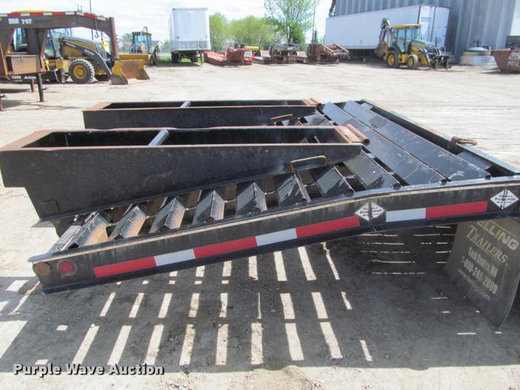 image for item DA1070 2009 Felling FT24-2 flatbed trailer