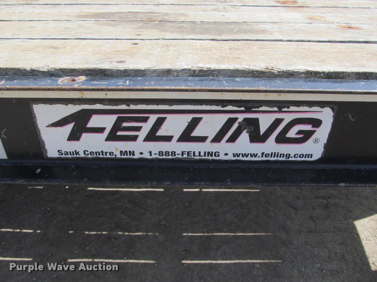 image for item DA1070 2009 Felling FT24-2 flatbed trailer