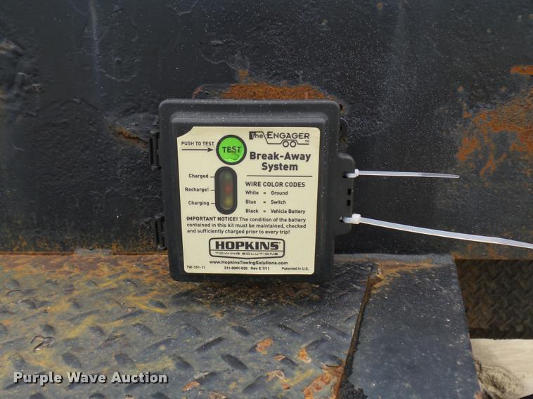 image for item DA3539 2004 Behnke equipment trailer