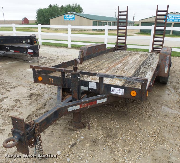 image for item DA3540 2003 Behnke equipment trailer