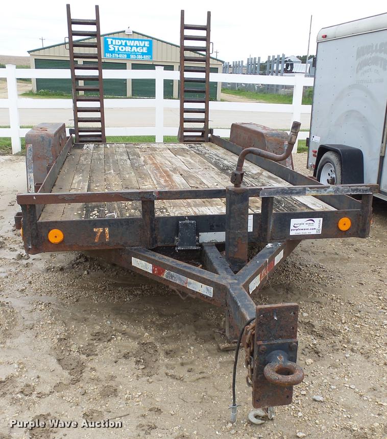 image for item DA3540 2003 Behnke equipment trailer