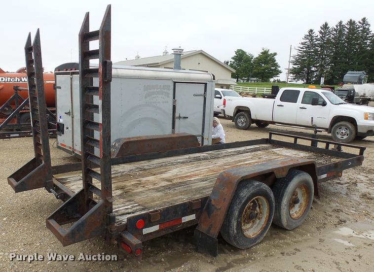 image for item DA3540 2003 Behnke equipment trailer