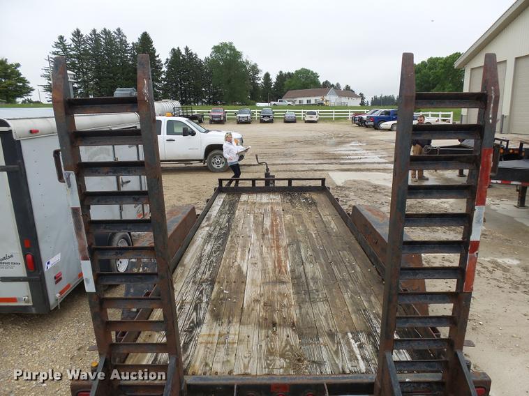 image for item DA3540 2003 Behnke equipment trailer