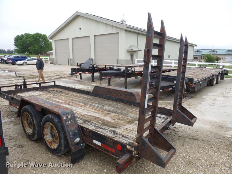 image for item DA3540 2003 Behnke equipment trailer