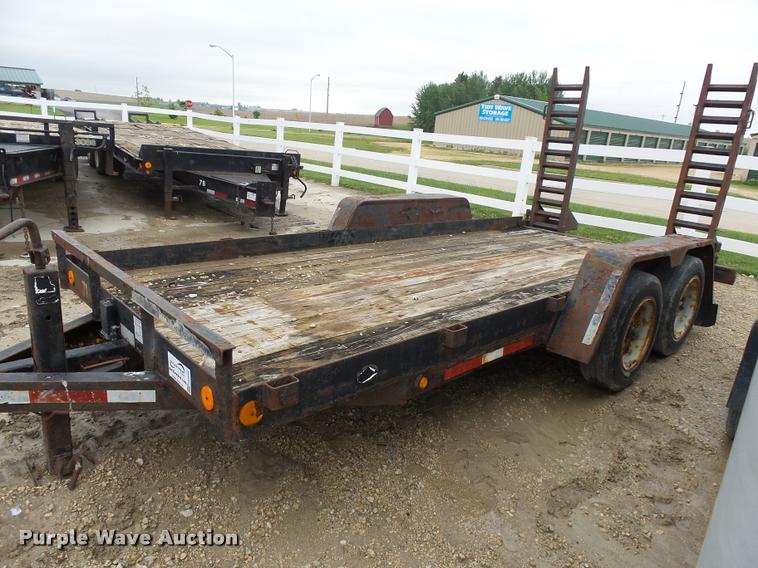 image for item DA3540 2003 Behnke equipment trailer