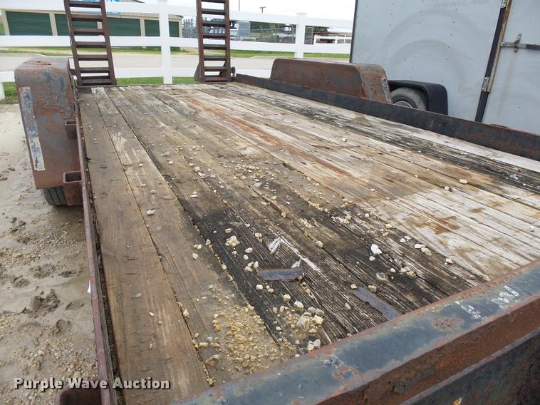 image for item DA3540 2003 Behnke equipment trailer