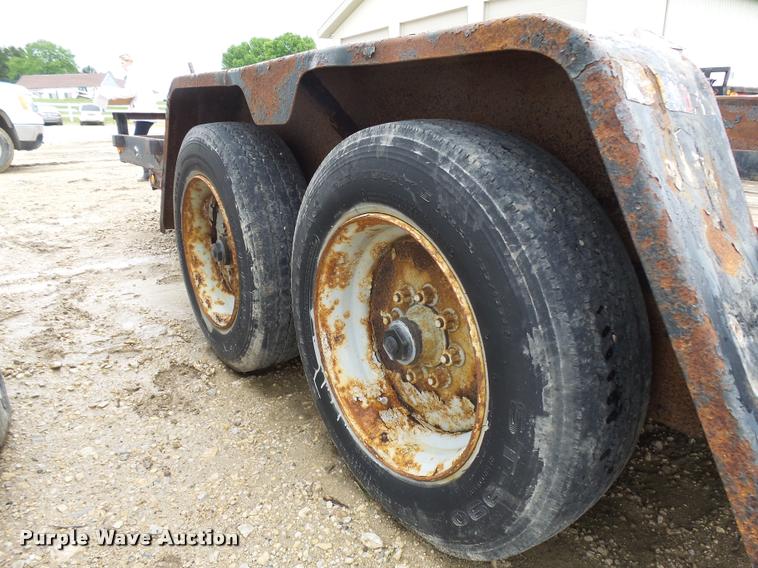 image for item DA3540 2003 Behnke equipment trailer