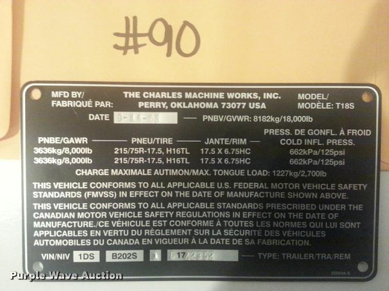 image for item DA3545 2005 Ditch Witch FX30 vacuum excavator