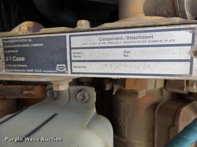 image for item DA3551 1995 Case 660 trencher