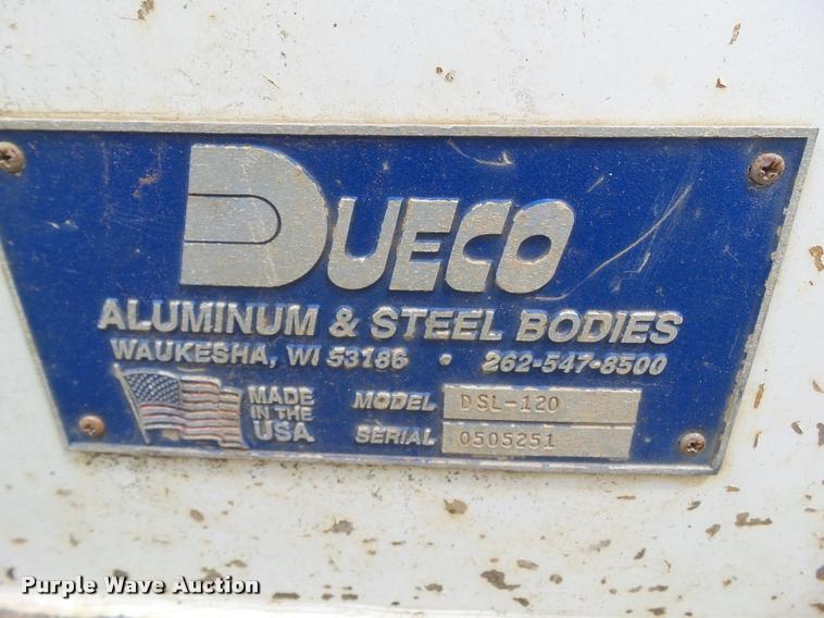 image for item L5573 2005 International DuraStar 4300 service truck with crane