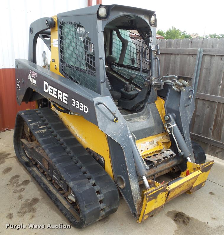 image for item L5578 2012 John Deere 333DT skid steer