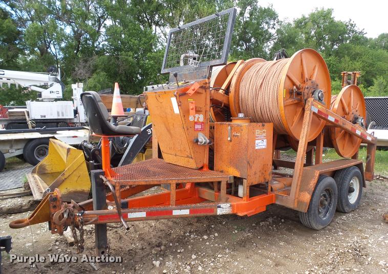 image for item L5586 1992 Wagner Smith T-4DP-78 drum puller