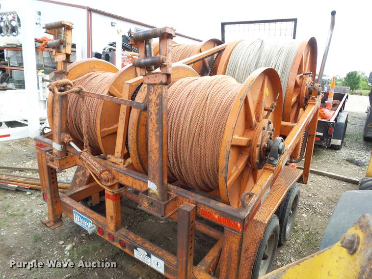 image for item L5586 1992 Wagner Smith T-4DP-78 drum puller