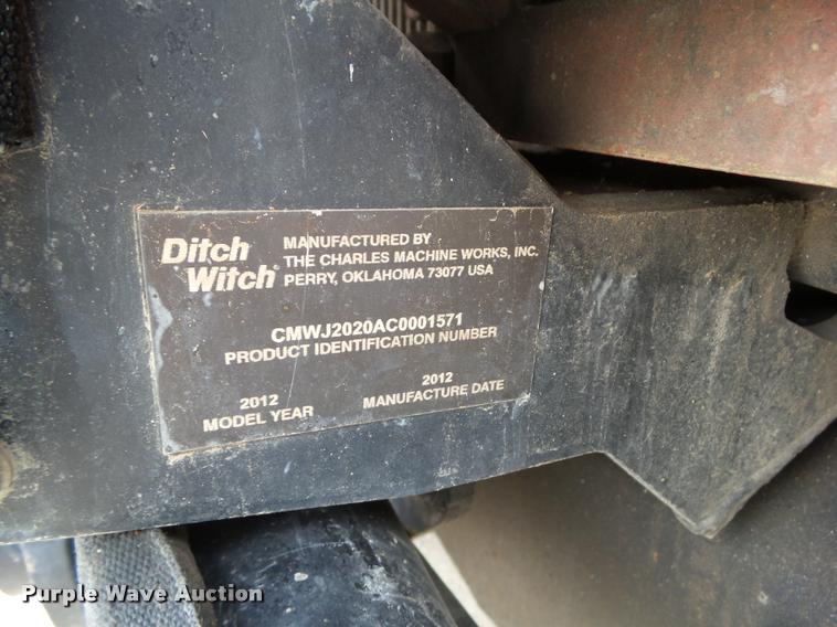 image for item L5588 2012 Ditch Witch JT2020 directional drill