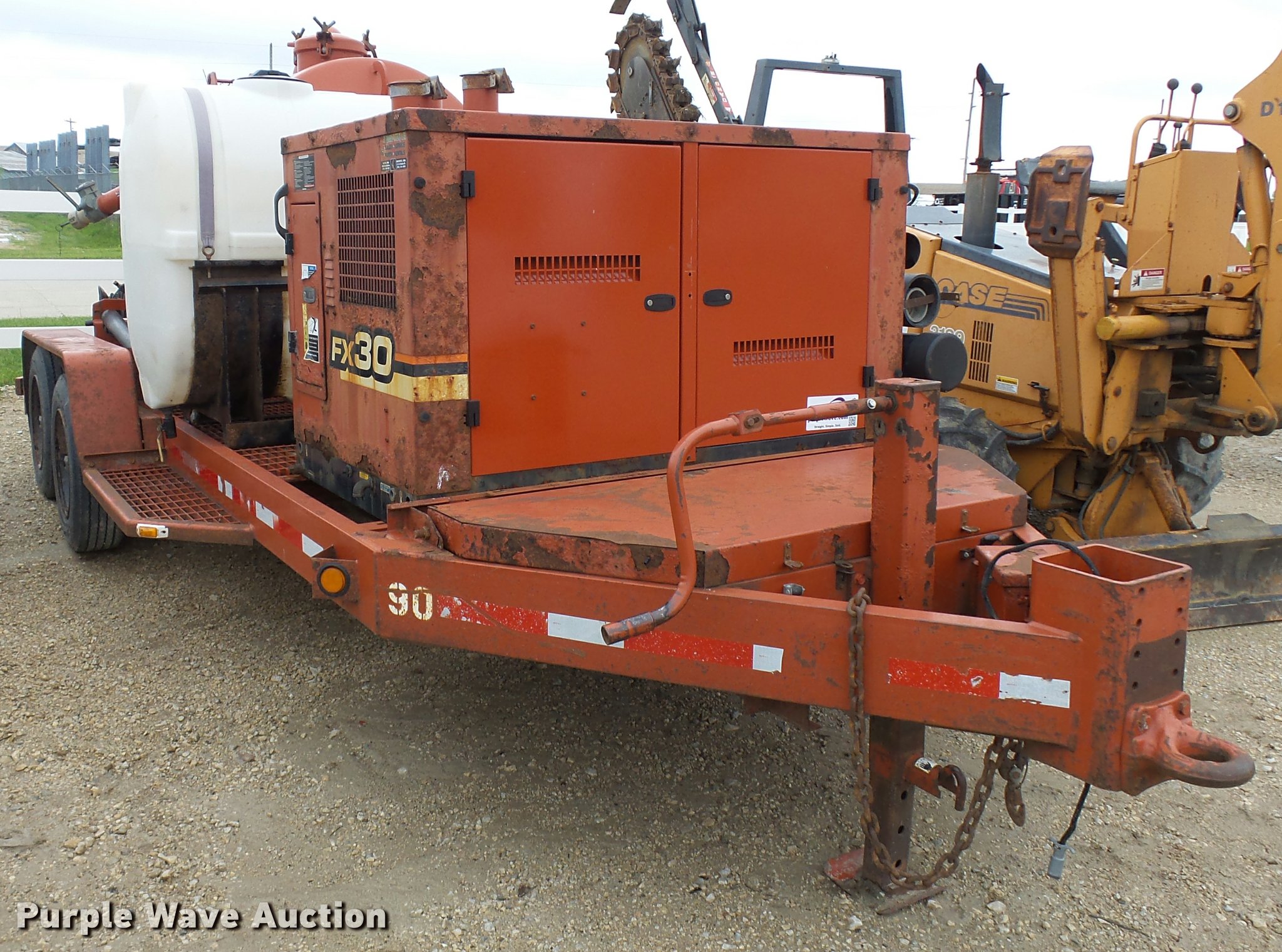 2005 Ditch Witch FX30 vacuum excavator in Postville, IA Item DA3545