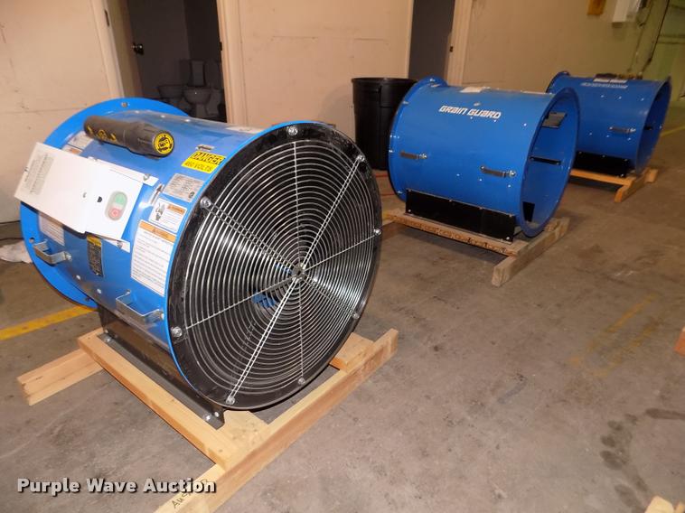 image for item AU9510 (3) Grain Guard high speed inline centrifugal fans