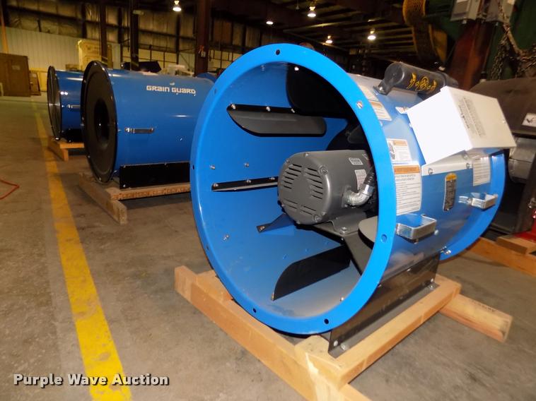 image for item AU9510 (3) Grain Guard high speed inline centrifugal fans