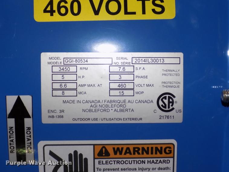 image for item AU9510 (3) Grain Guard high speed inline centrifugal fans