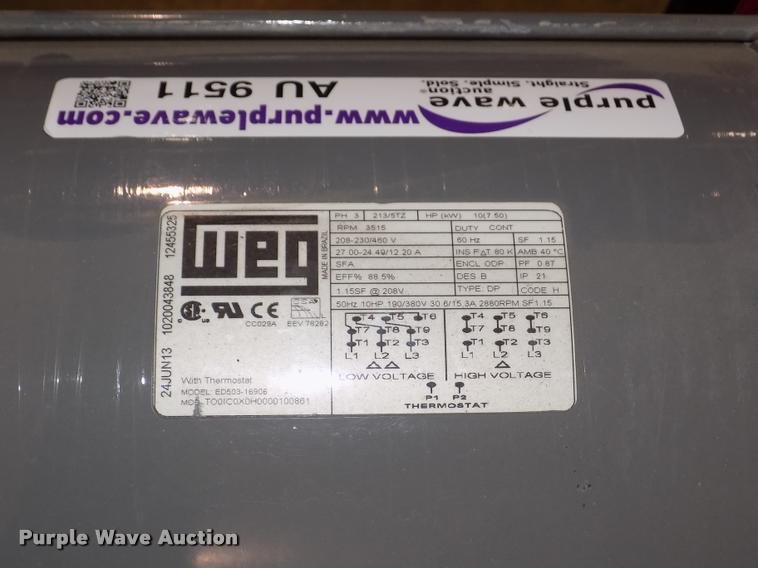 image for item AU9511 (3) Keho Super Flow high speed centrifugal fans