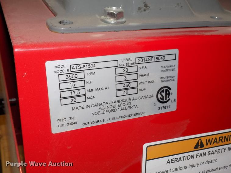 image for item AU9512 Keho Super Flow high speed centrifugal fan