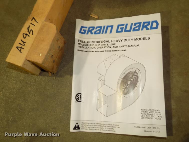 image for item AU9517 (3) Grain Guard high speed centrifugal fans