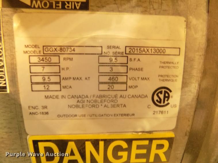 image for item AU9518 Grain Guard axial fan