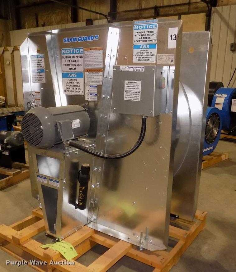 image for item AU9519 Grain Guard galvanized low speed centrifugal fan