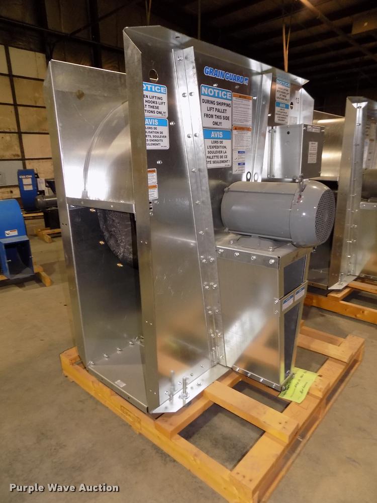 image for item AU9519 Grain Guard galvanized low speed centrifugal fan