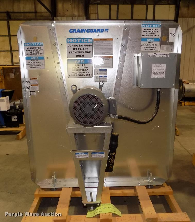 image for item AU9519 Grain Guard galvanized low speed centrifugal fan