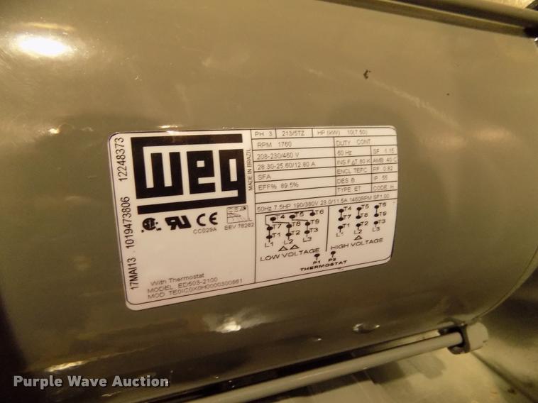 image for item AU9519 Grain Guard galvanized low speed centrifugal fan