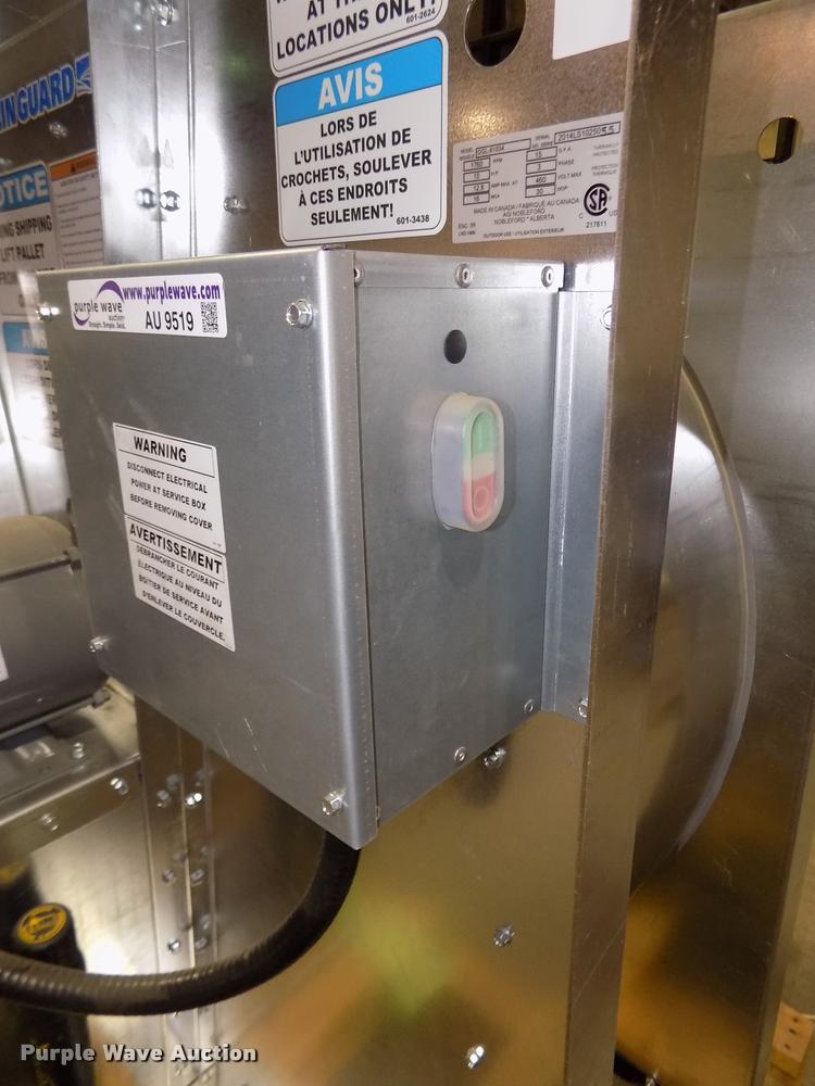 image for item AU9519 Grain Guard galvanized low speed centrifugal fan