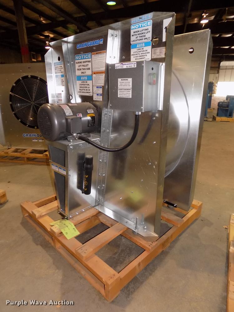 image for item AU9522 Grain Guard galvanized low speed centrifugal fan