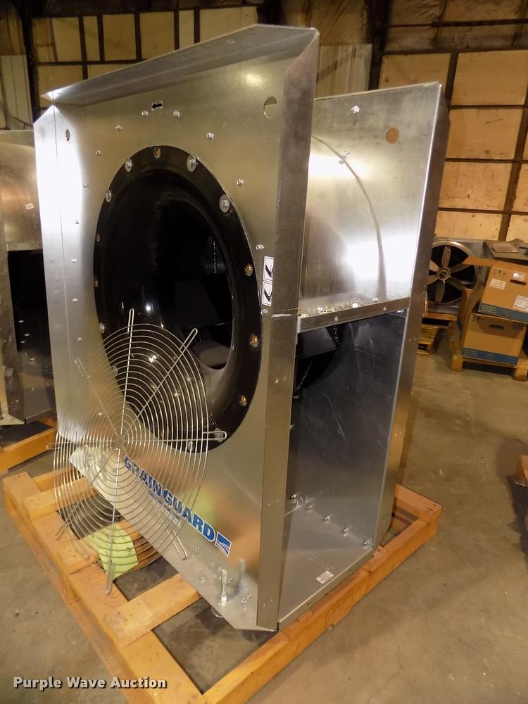 image for item AU9522 Grain Guard galvanized low speed centrifugal fan