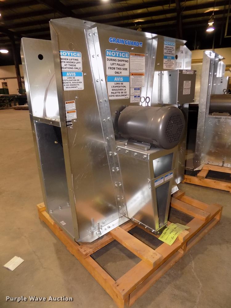 image for item AU9522 Grain Guard galvanized low speed centrifugal fan