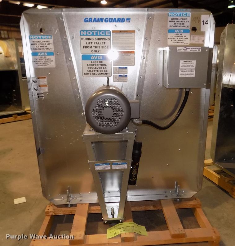 image for item AU9522 Grain Guard galvanized low speed centrifugal fan