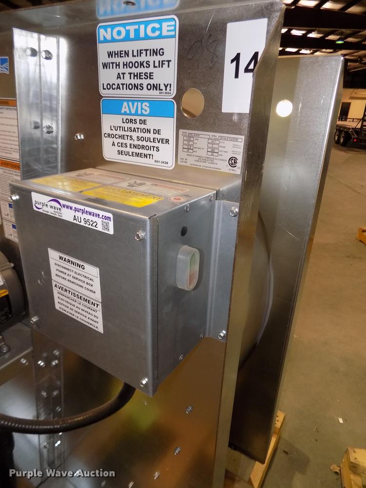 image for item AU9522 Grain Guard galvanized low speed centrifugal fan