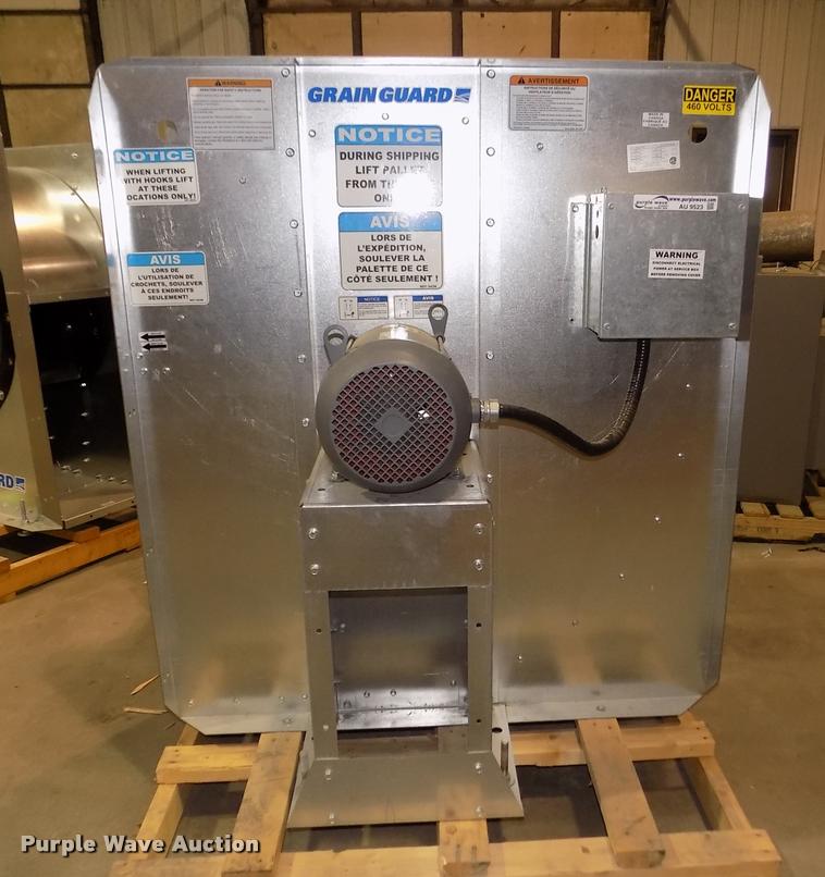 image for item AU9523 Grain Guard galvanized low speed centrifugal fan