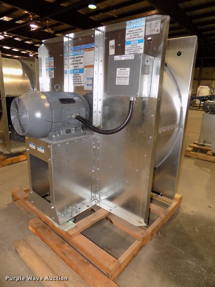 image for item AU9524 Grain Guard galvanized low speed centrifugal fan