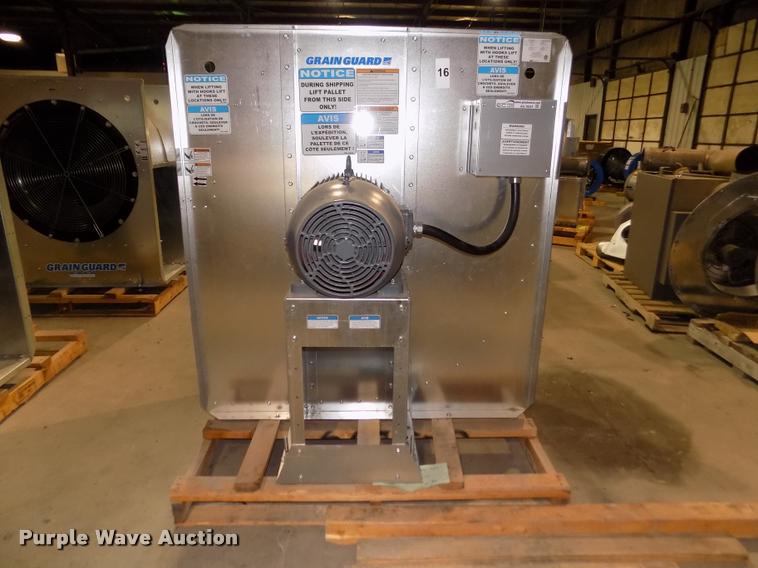 image for item AU9524 Grain Guard galvanized low speed centrifugal fan