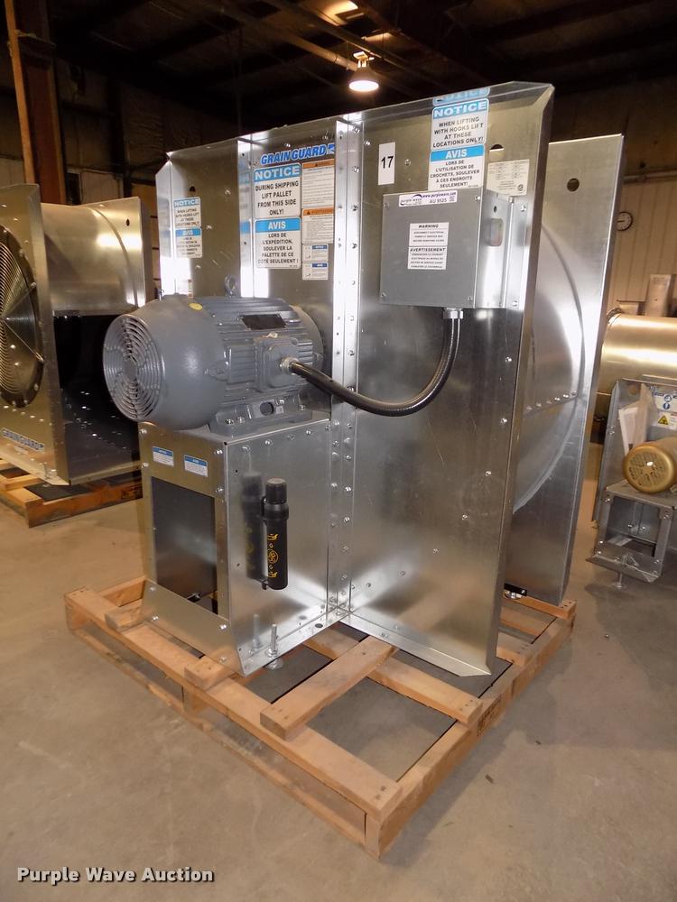 image for item AU9525 Grain Guard galvanized low speed centrifugal fan