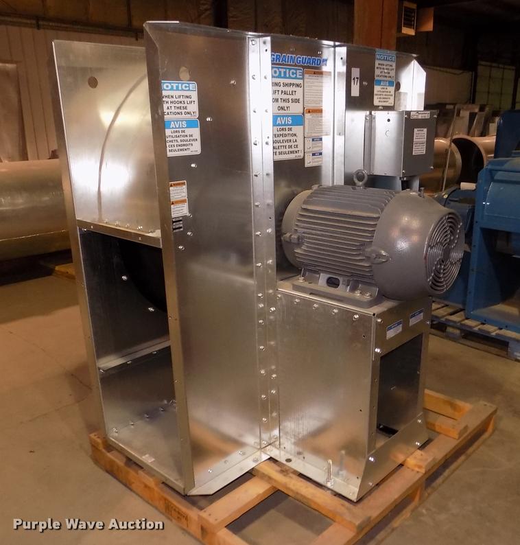 image for item AU9525 Grain Guard galvanized low speed centrifugal fan