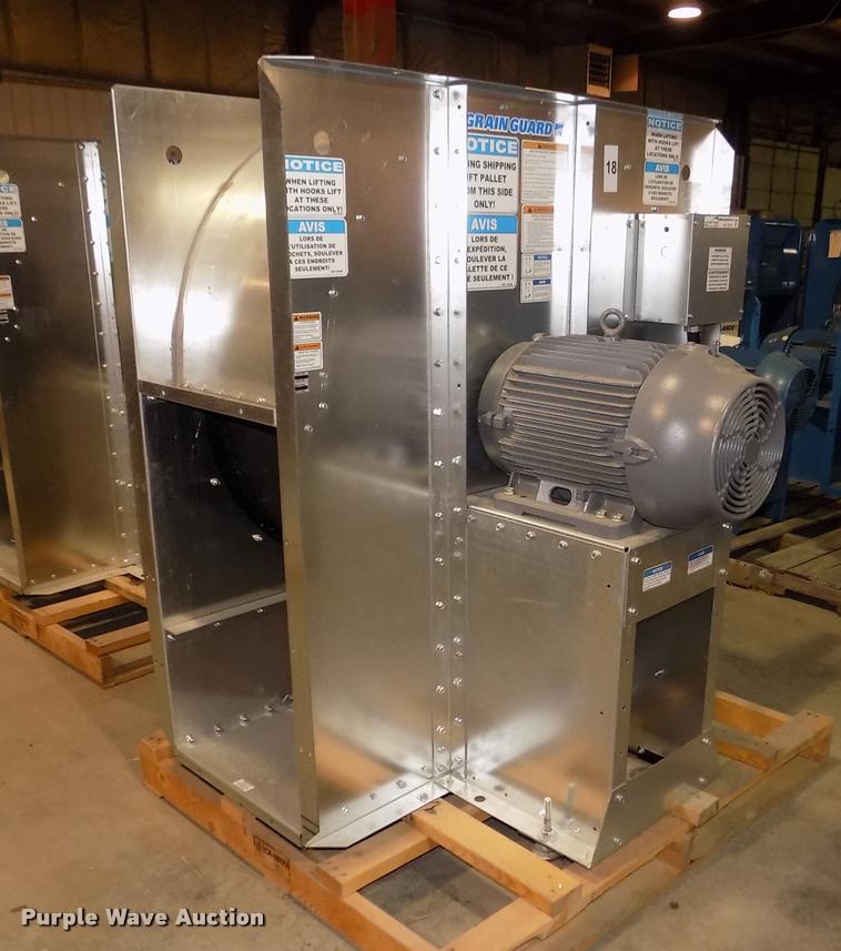 image for item AU9526 Grain Guard galvanized low speed centrifugal fan