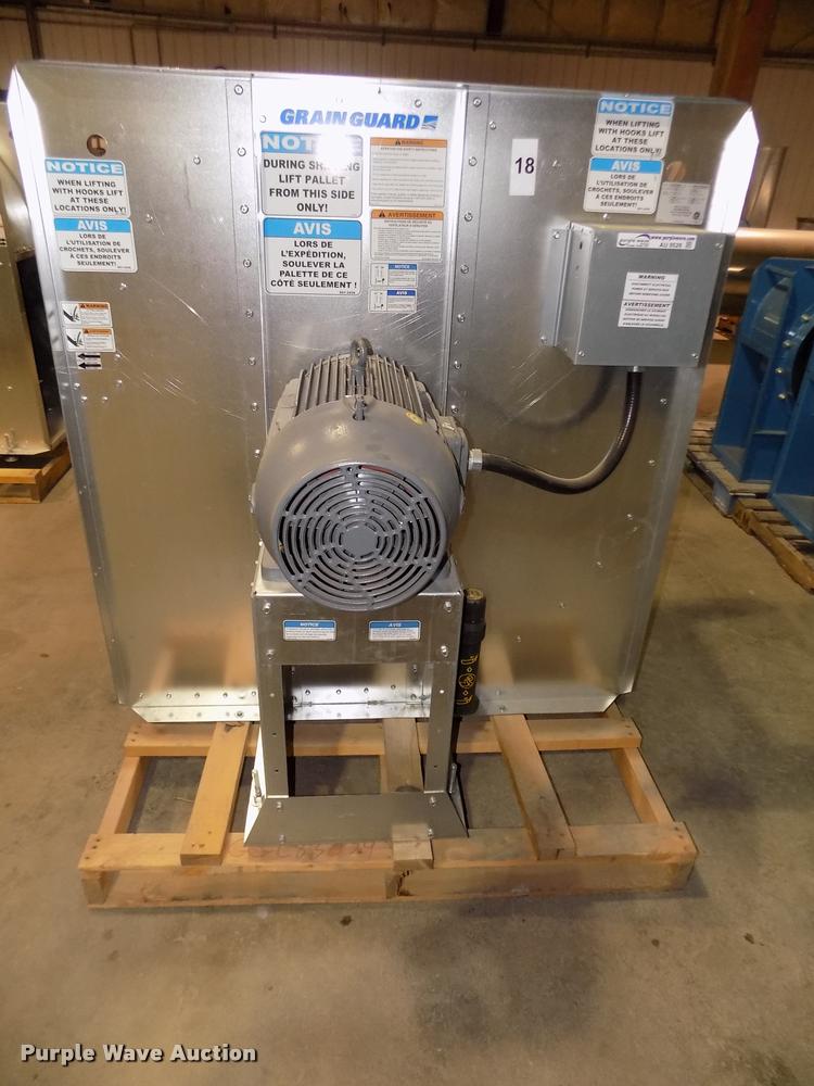 image for item AU9526 Grain Guard galvanized low speed centrifugal fan