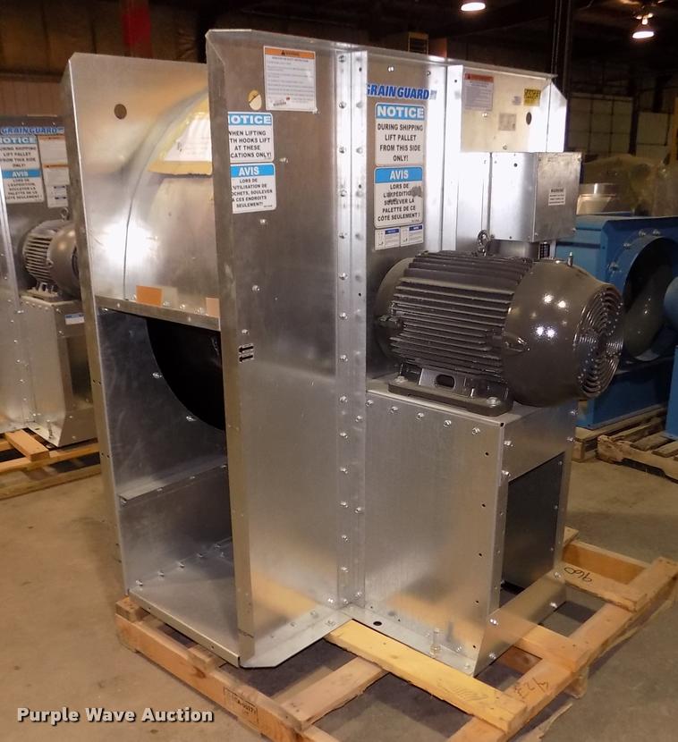 image for item AU9527 Grain Guard galvanized low speed centrifugal fan