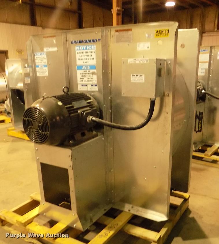 image for item AU9527 Grain Guard galvanized low speed centrifugal fan