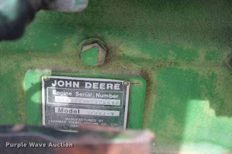 image for item BE9491 1986 John Deere 900HC tractor