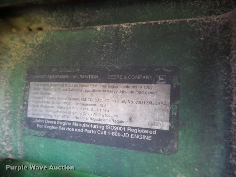 image for item BI9690 1997 John Deere 9400 4WD tractor