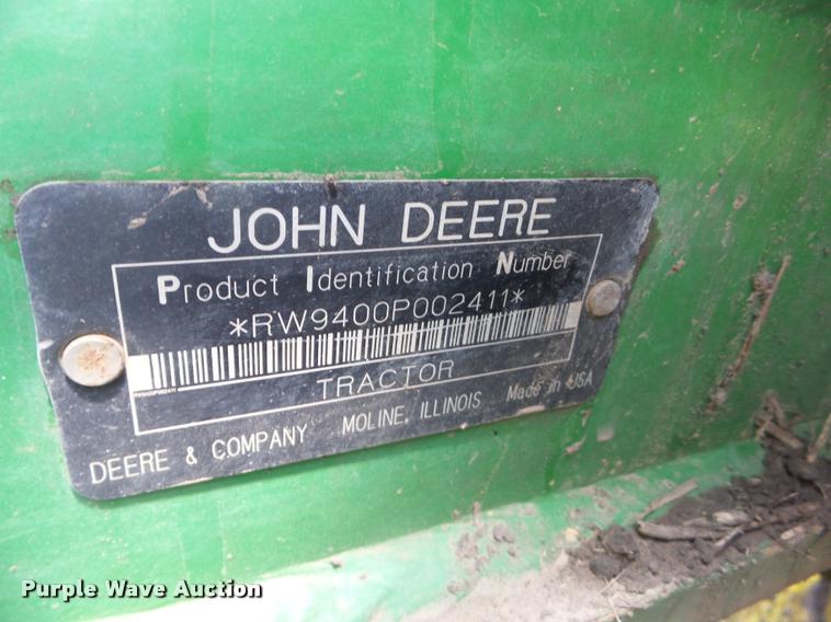 image for item BI9690 1997 John Deere 9400 4WD tractor