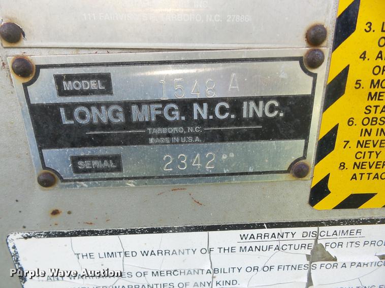 image for item BI9692 Long 1548A loader