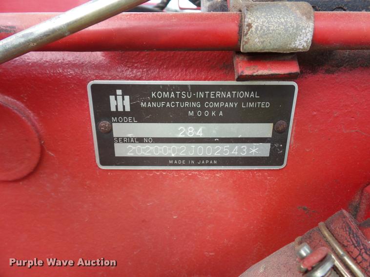 image for item BS9463 International 284 tractor